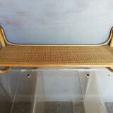 Rattan wall shelf ep 1970