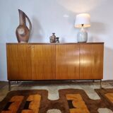 1960s teak and chrome sideboard