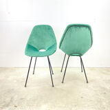 Set of 2 original Italian Medea chairs, Vittorio Nobili Tagliabue