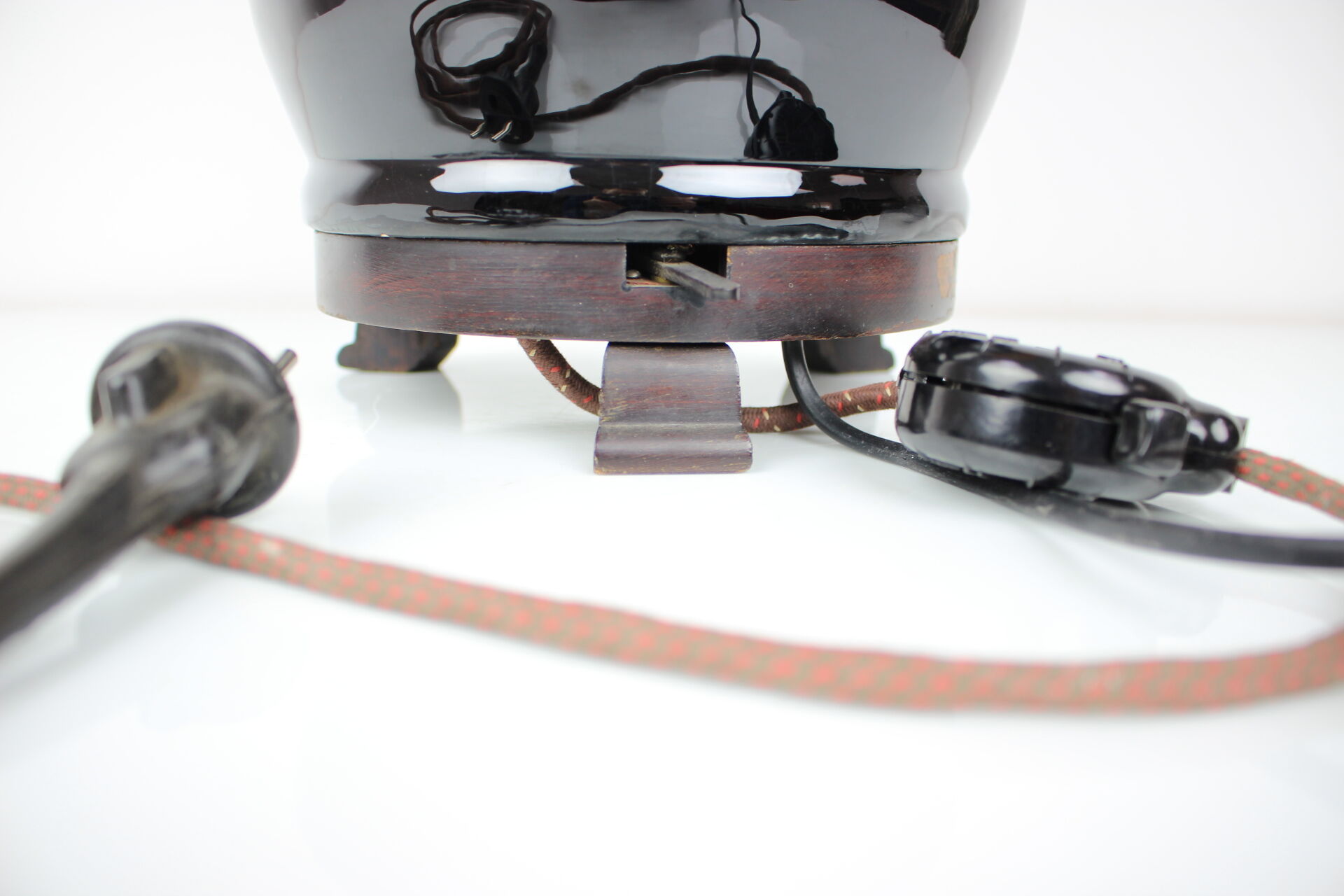 Art Deco lamp with loudspeaker, Stilton, 1930s, Czechoslovakia