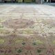Carpet handmade new art with floral design Theo Nieuwenhuis 367x555cm