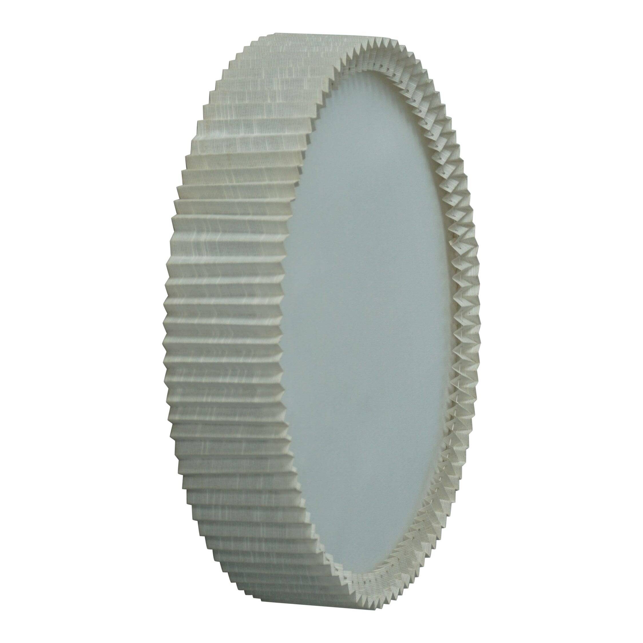 Ceiling light / wall sconce from the 1950s in linen, made in Sweden.