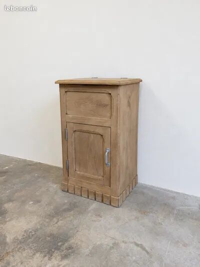 Antique solid wood bedside table / entrance furniture