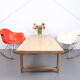 Coffee Table ML 115 by Illum Wikkelsø for Mikael Laursen Light Oak Danish Design