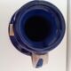 Carstens vase West Germany blue floral motifs