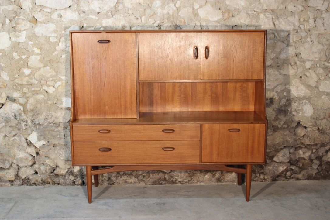 High scandinavian sideboard in teak G Plan