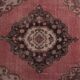 Vintage Turkish hallway rug 86x755 cm