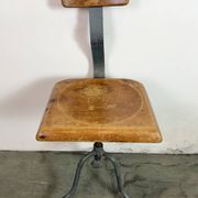 Industrial Factory Swivel Chair, 1950s