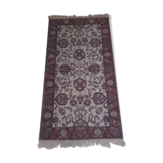 Oriental rug pure wool 61x127cm