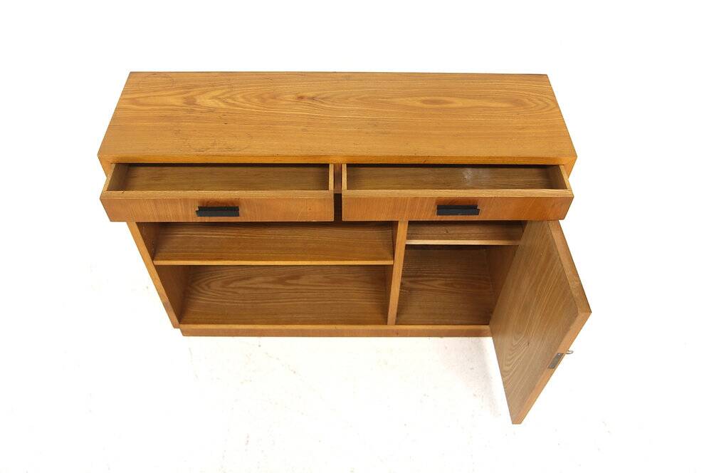 Commode scandinave en orme, Suède, 1940