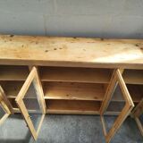 old workshop furniture four mesh doors