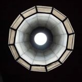 Vintage Capiz Shell Pendant, Italy, 1960s