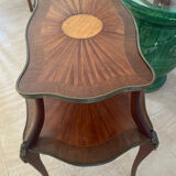 Guéridon table à thé style Louis XV