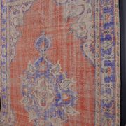 Tapis Oushak vintage fait main Anatique sku 2300