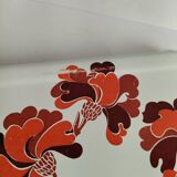 Vintage 70s patterned metal trivet