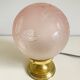 Deveau vintage globe table lamp