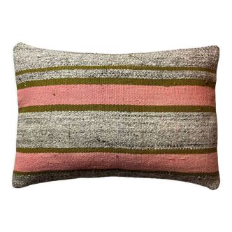 Vintage turkish handmade cushion cover , 40 x 60 cm