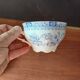 Vintage theresia pattern porcelain coffee cup and sugar bowl set, seltmann