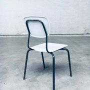 Industrial Dutch Stacking Chairs, 1960s, Set of 10