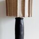 Lampe vintage terre cuite