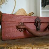 Floral interior brown vintage case