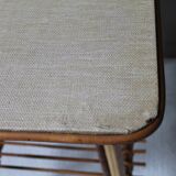 Table rotin vintage