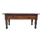Old walnut side table