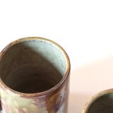 Set of 4 mugs in Migeon sandstone, La Borne, 60s