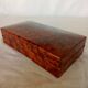 Solid cedar magnifying glass box