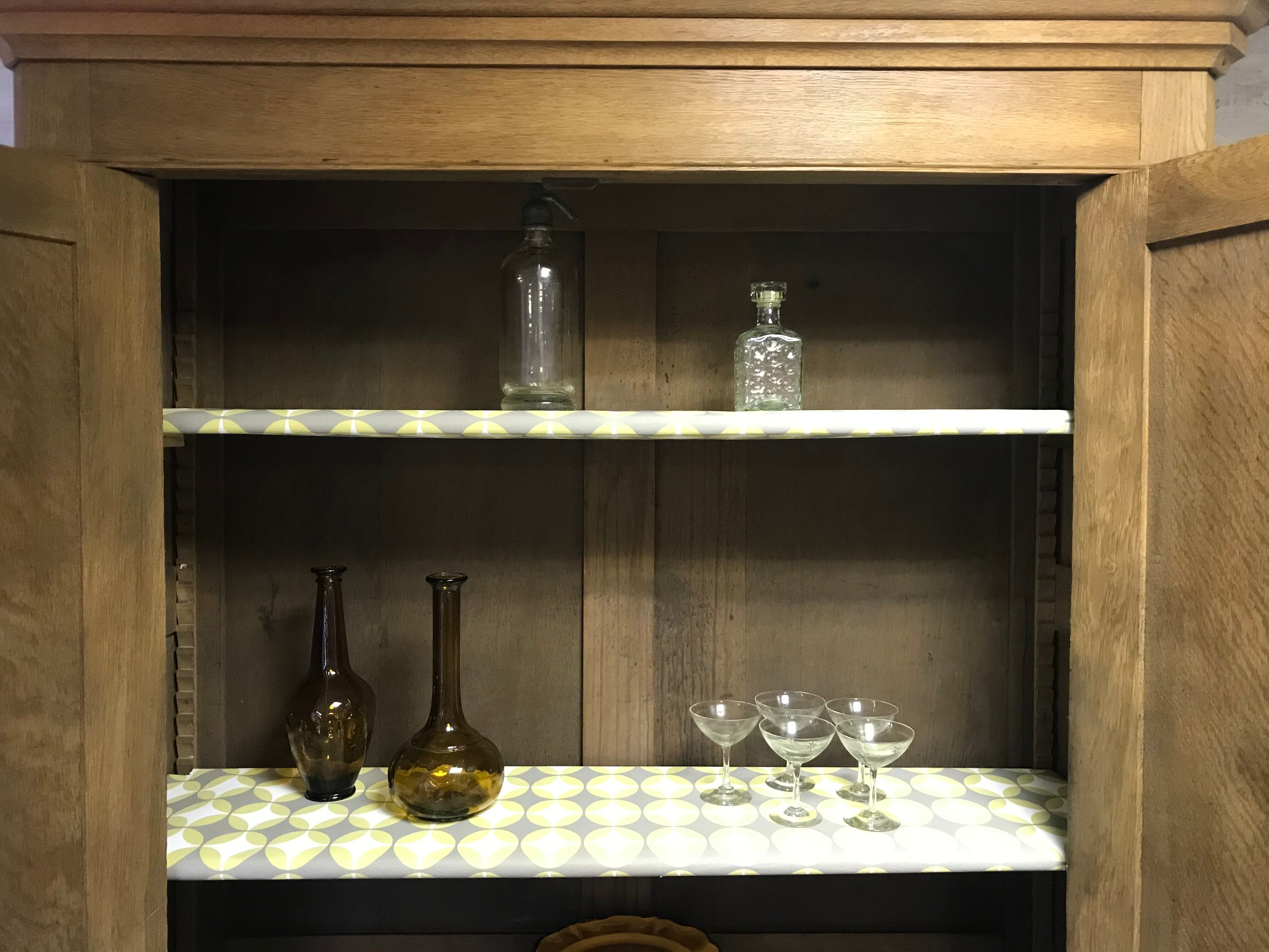 Oak Buffet two parts