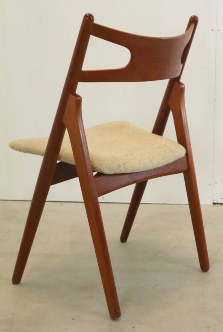 Set van 6 Hans Wegner voor Carl Hansen CH 29 stoelen