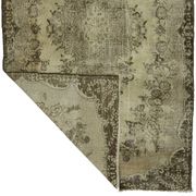 One-of-a-kind turkish handwoven vintage rug - rustic vintage charm 282x 164