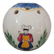 Vase / pique-fleur en céramique bretonne