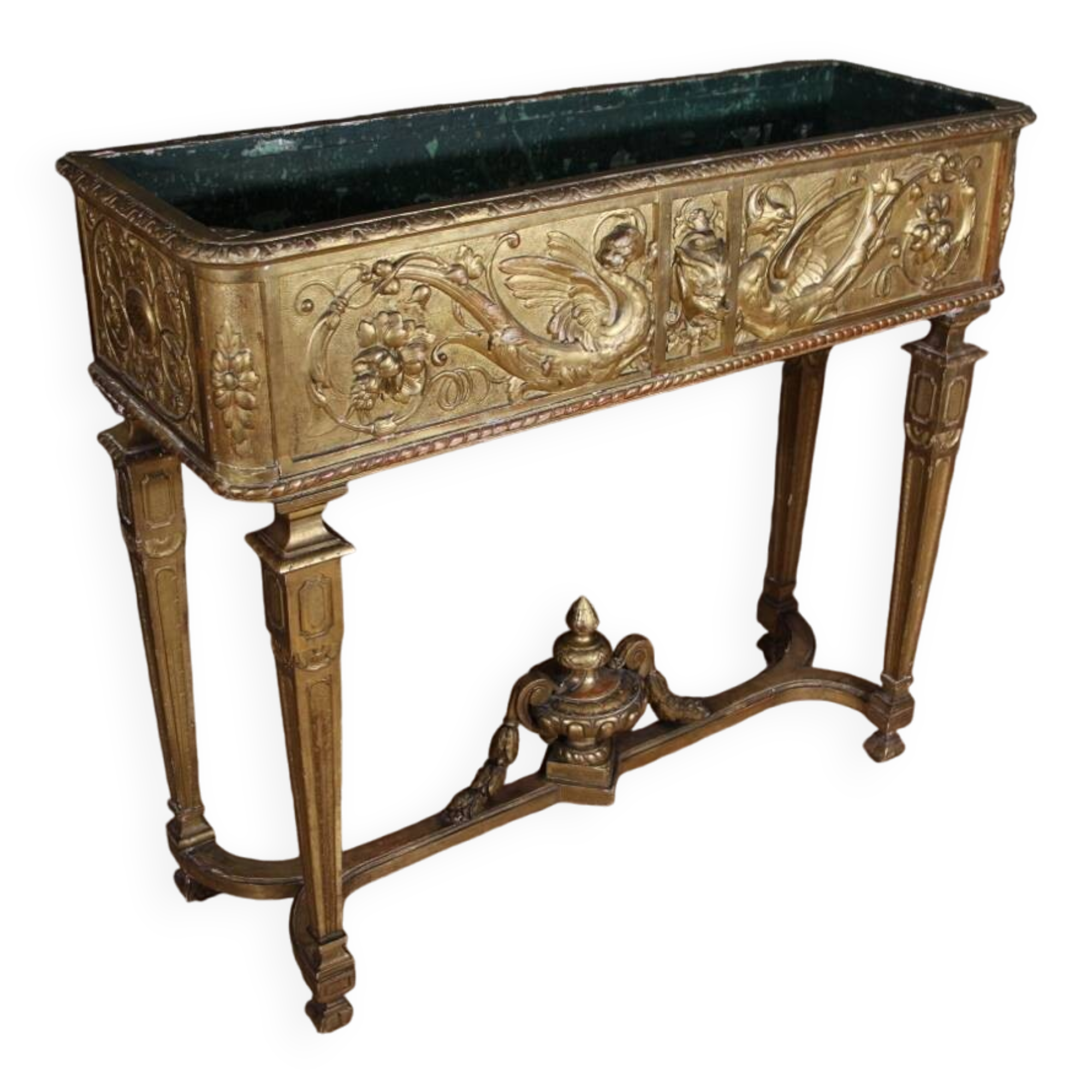 Jardinière en bois doré xixeme