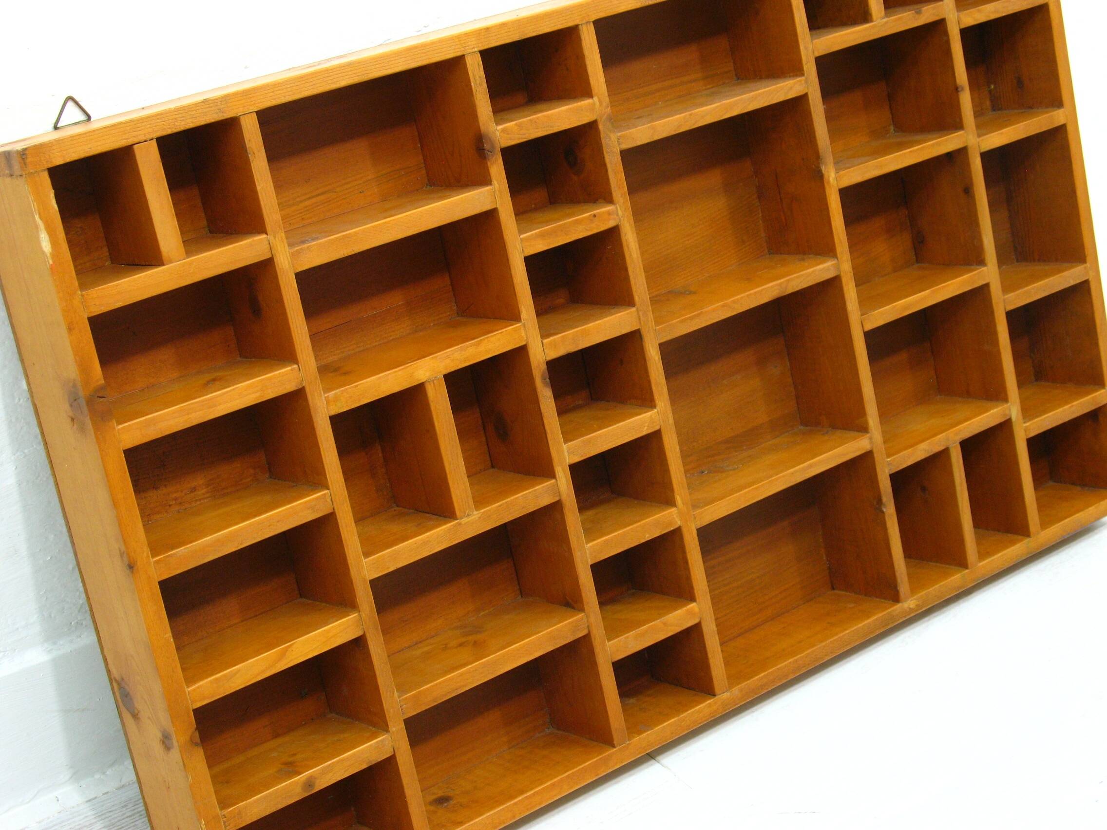 Shelf for figurines vintage display from the 70s