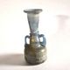 Ancient Murano vase amphora in iridescent blue blown glass – Italy