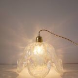 Murano glass flower globe stroller