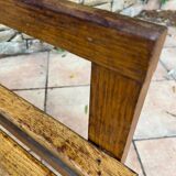 Small oak bench from the 50s