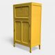Parisian art deco buffet in yellow ochre