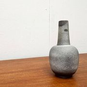 Minimalist pottery vase from a mid-century German workshop by Fritz Van Daalen, 1960s.