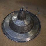 Pendant lamps in galvanized metal 1960