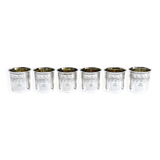 Hippolyte Fournerot - 6 Silver Liqueur Glasses