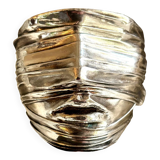 Silver-plated metal sculpture signed Igor Mitoraj for Christofle, 1977