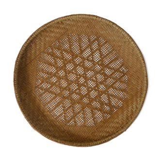 Large round rattan top