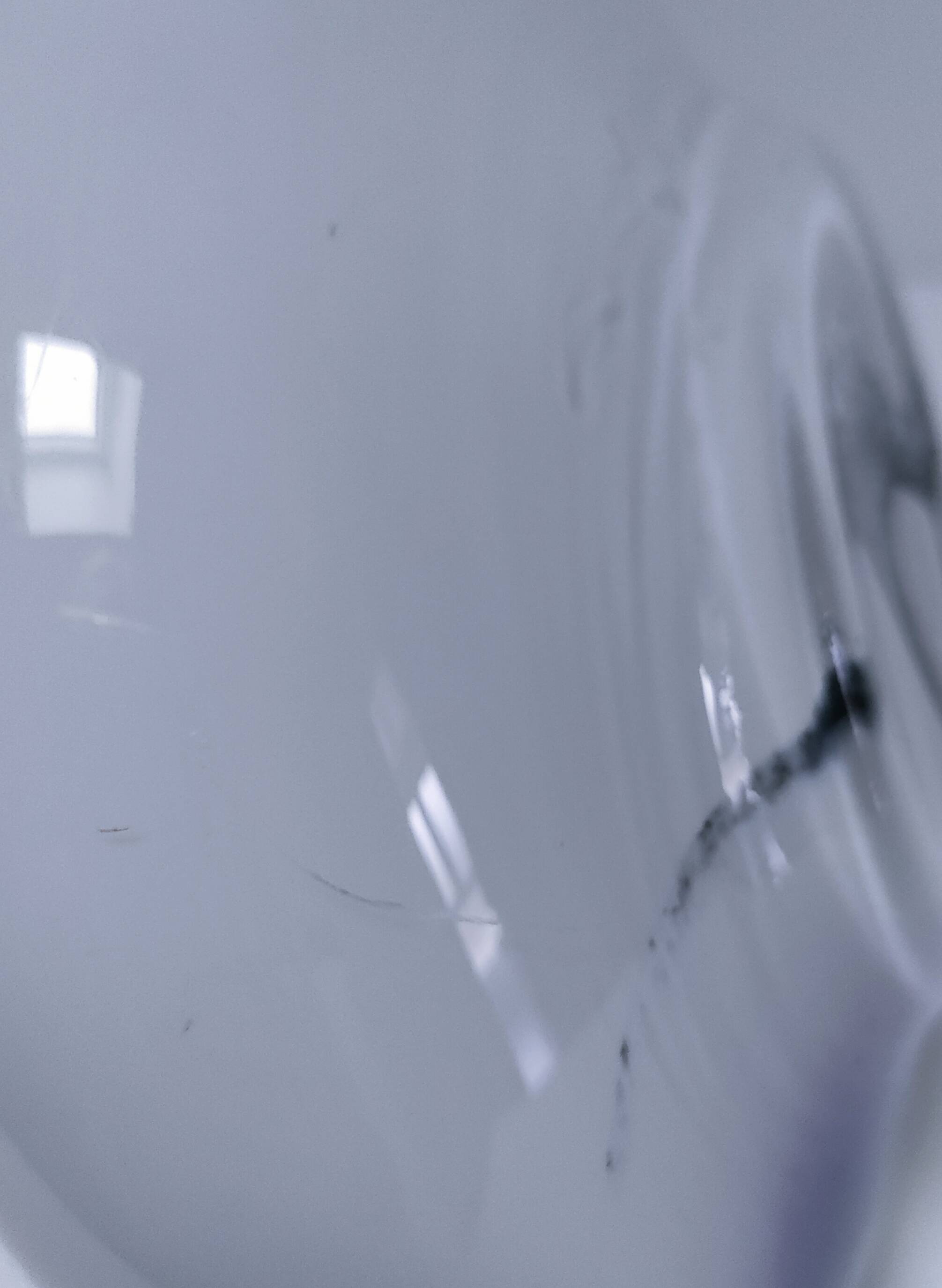 Vase verre richartz verre d'art années 80