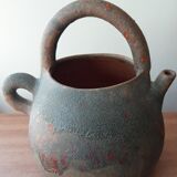 Ceramic pitcher signed Campo Piano d'Orezza