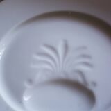Sarreguemines China XIX plates with asparagus compartment