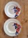 Lot 2 Art Deco plates ▪︎ Hippolyte Boulenger ▪︎ Red Rose