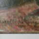 Tableau, huile sur toile, fleurs, signé Marcelle Anhoury, années 30