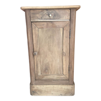 Bedside table / side table old solid wood (oak)